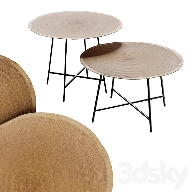 ligne-roset ALBURNI table 3DModel