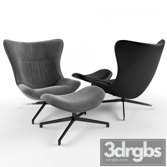 Ligne Roset Amy Armchair 3D Model Download