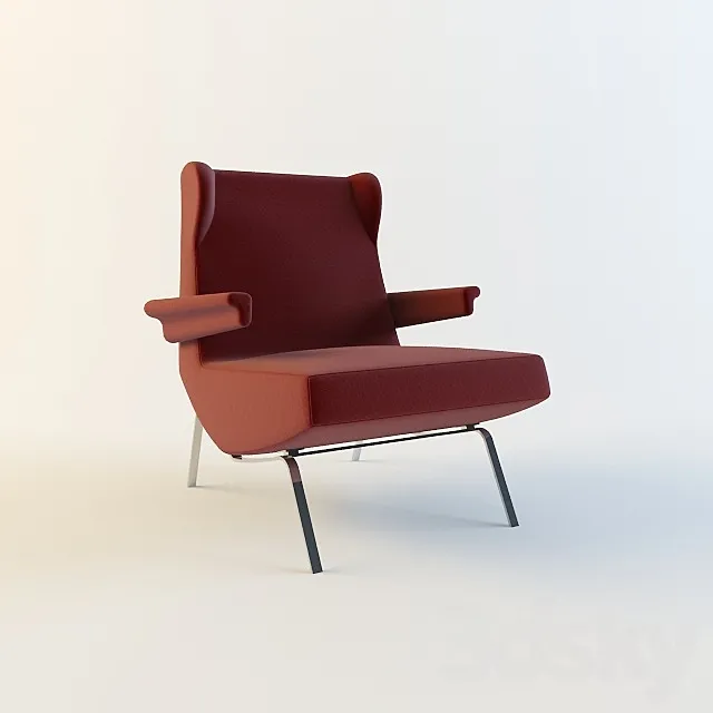 Ligne Roset Archi armchair 3D Model Ligne Roset Archi armchair 3D Model