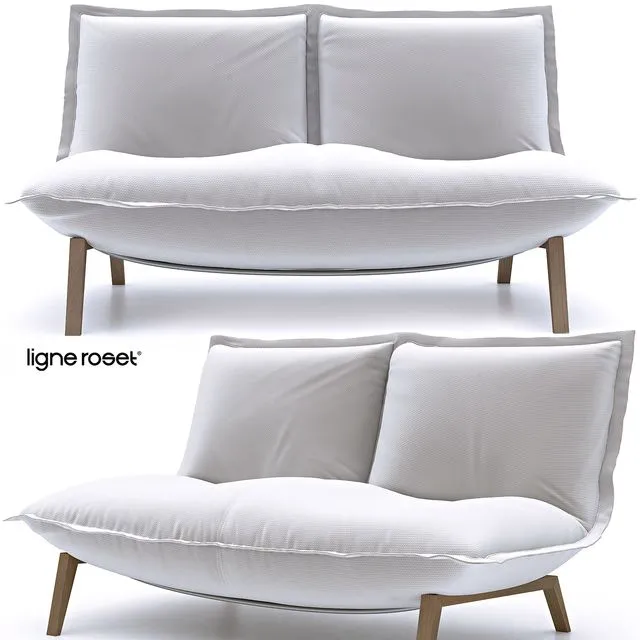 Ligne Roset CALIN sofa 3D Model Ligne Roset CALIN sofa 3D Model