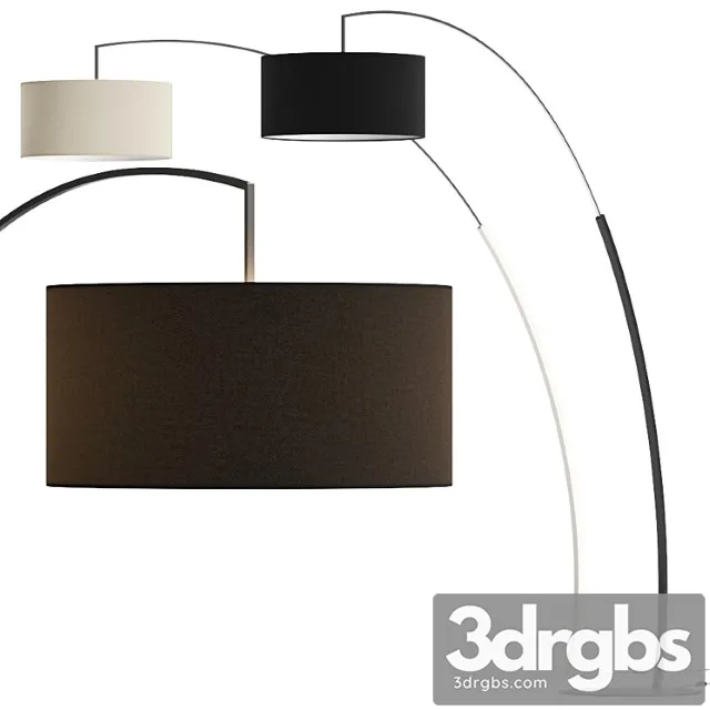 Ligne Roset Dimensions Floor Lamp 3D Model Download
