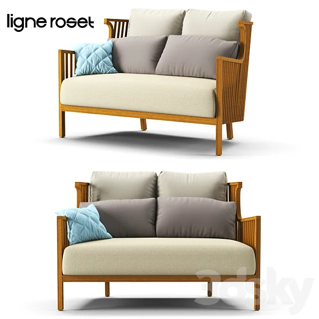 Ligne Roset Elizabeth Teck 3D Model Ligne Roset Elizabeth Teck 3D Model
