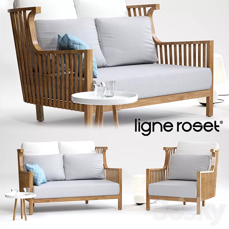 Ligne Roset ELIZABETH TECK 3D Model