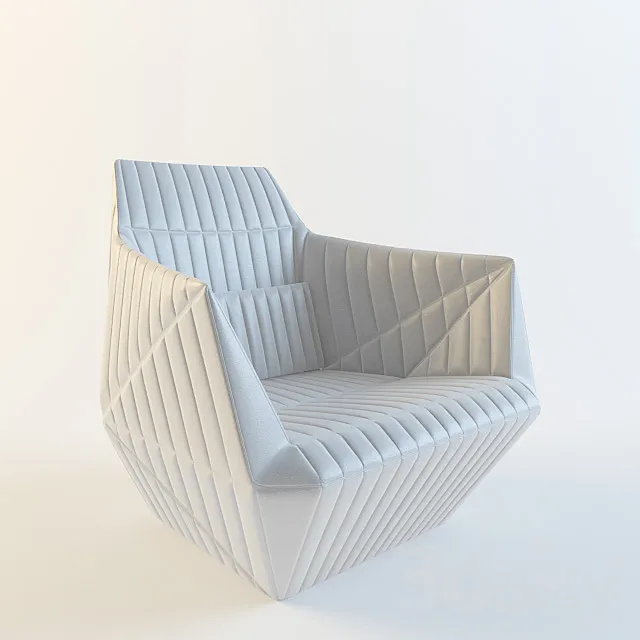 Ligne Roset Facett Armchair 3D Model Ligne Roset Facett Armchair 3D Model