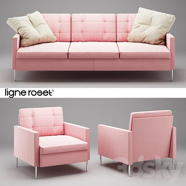 Ligne Roset Hudson 3DModel