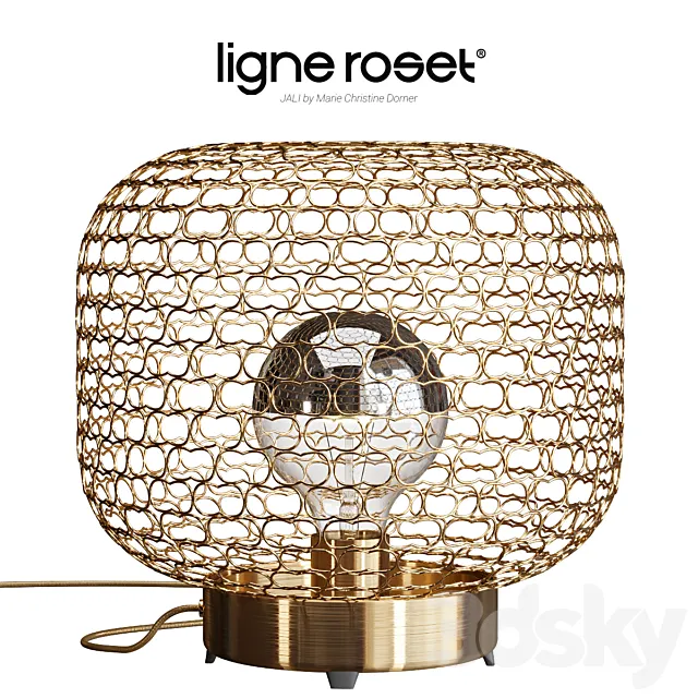 Ligne Roset JALI Lamp 3D Model Ligne Roset JALI Lamp 3D Model