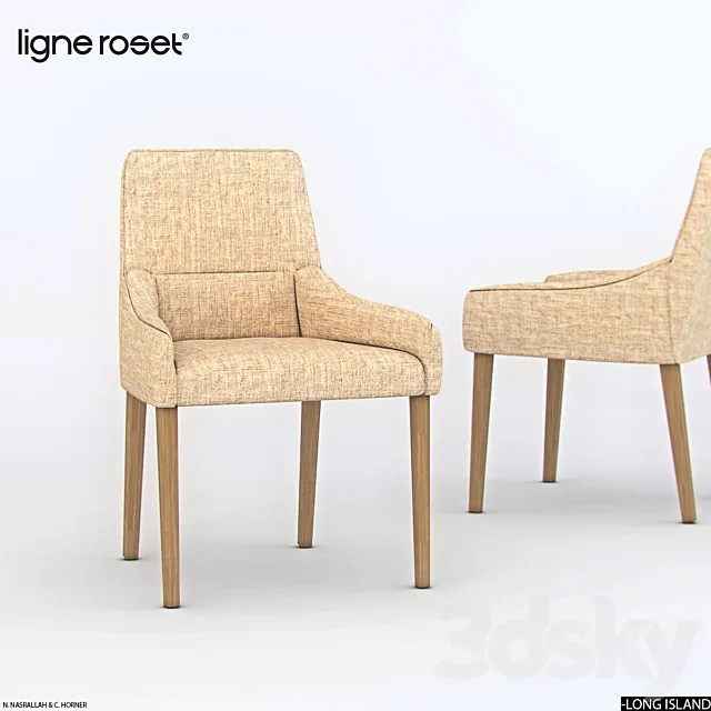 Ligne Roset – Long Island 3D Model Ligne Roset – Long Island 3D Model