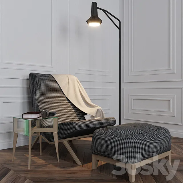 Ligne Roset mix 3D Model
