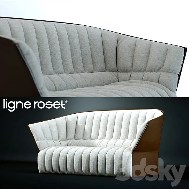 Ligne Roset Moel 3DModel Ligne Roset Moel 3DModel