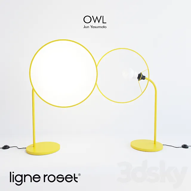 Ligne Roset OWL by Jun Yasumoto 3D Model