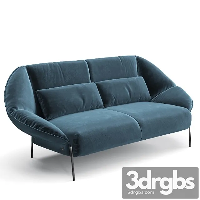Ligne-roset paipaï sofa 2 3D Model Download