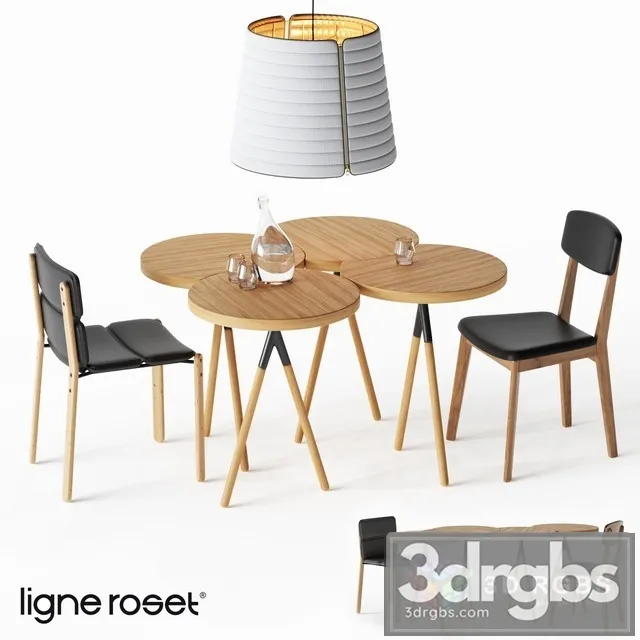 Ligne Roset Set 3D Model Download