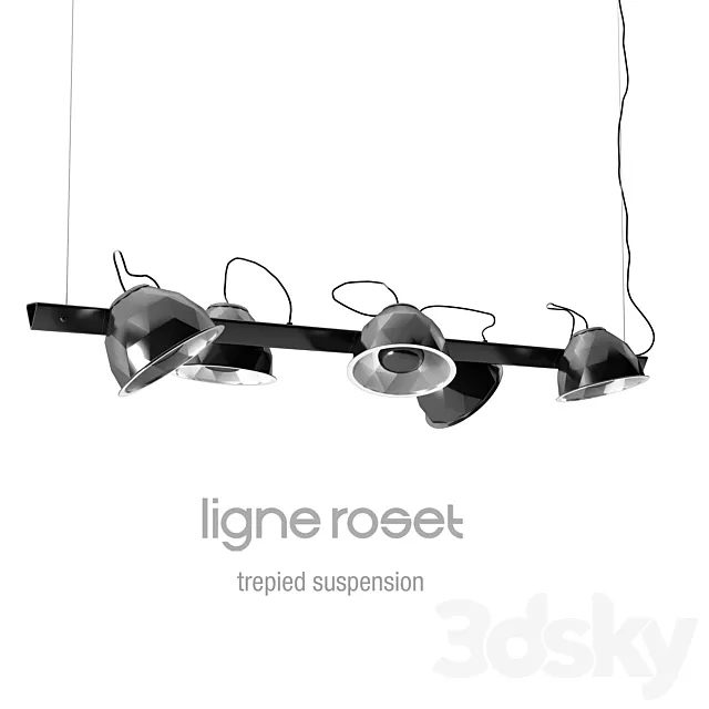 Ligne Roset Trepied Suspension Light 3D Model