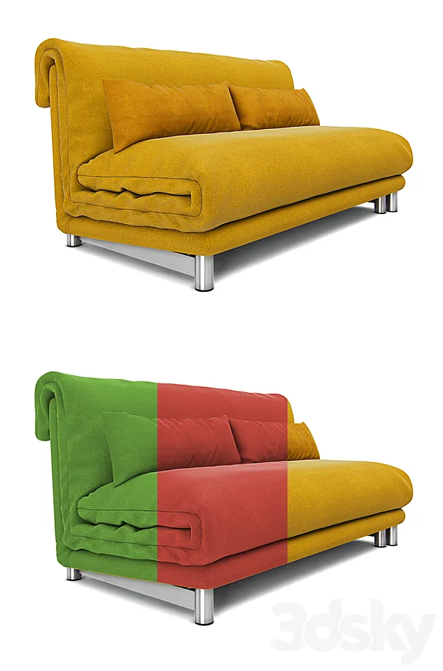 LIGNE ROSET_MULTY 166 A3200 3D Model