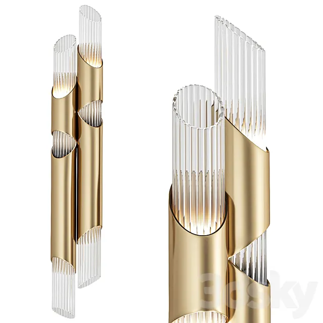 LIGURIA WALL Lamps by Lampatron 3D Model LIGURIA WALL Lamps by Lampatron 3D Model