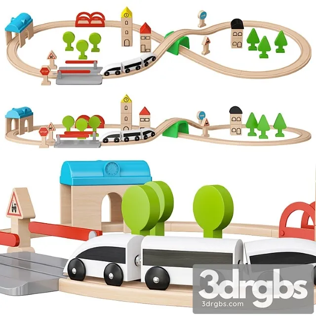 Lillabo train set Lillabo train set