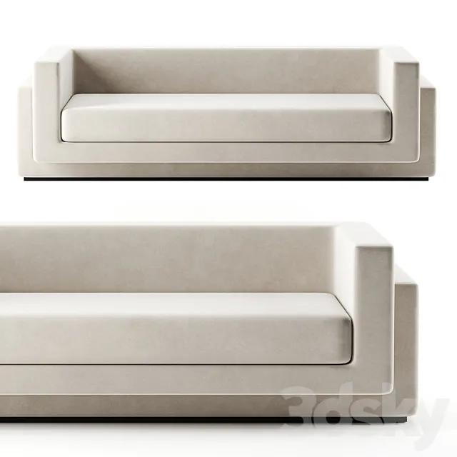 LILLE SOFA by STEPHANE PARMENTIER 3DModel LILLE SOFA by STEPHANE PARMENTIER 3DModel