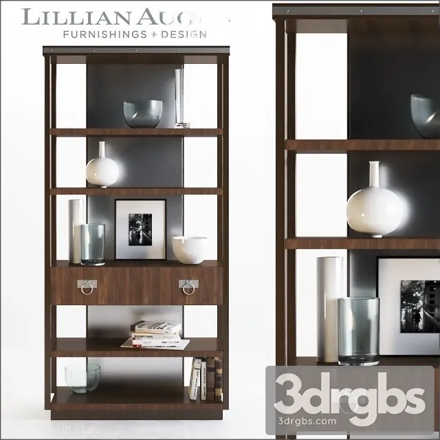 Lillian August Walker Bookcase 3D Model Download