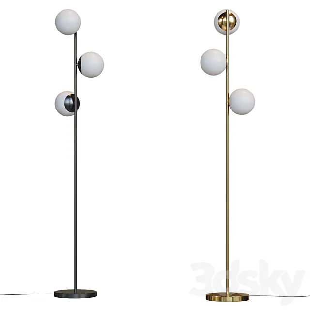 Lilly floor lamp 3D Model Lilly floor lamp 3D Model