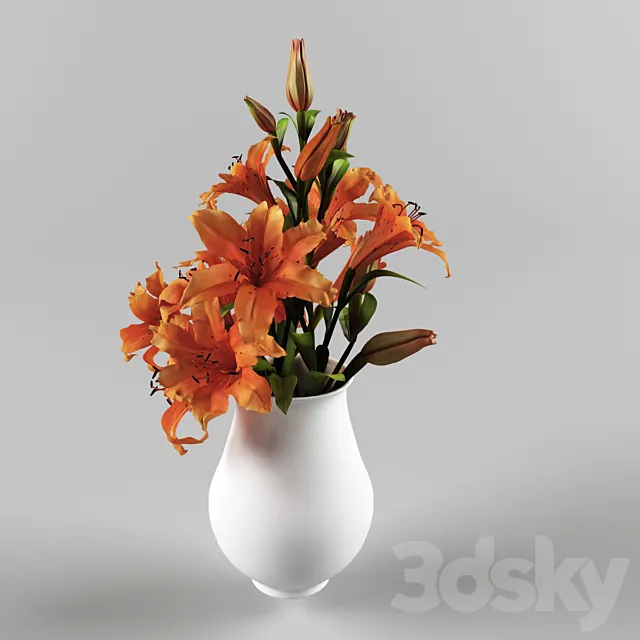 lily 3D Model lily 3D Model