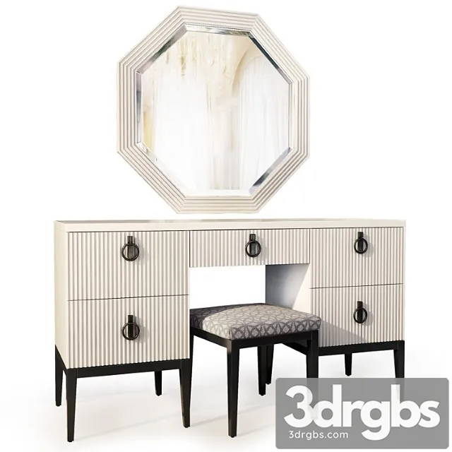Lima dressing table. dressing table by medusa home 2 3D Model Download