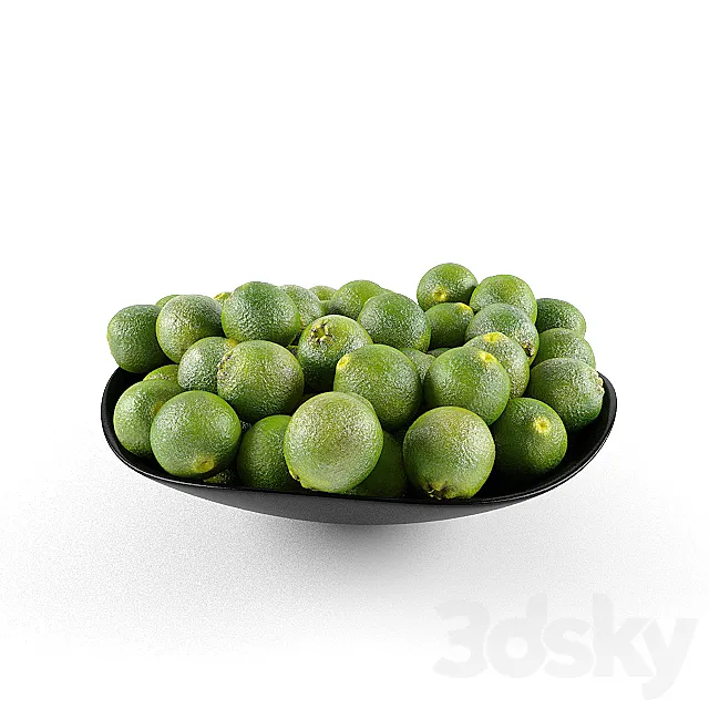 Lime 3D Model Lime 3D Model