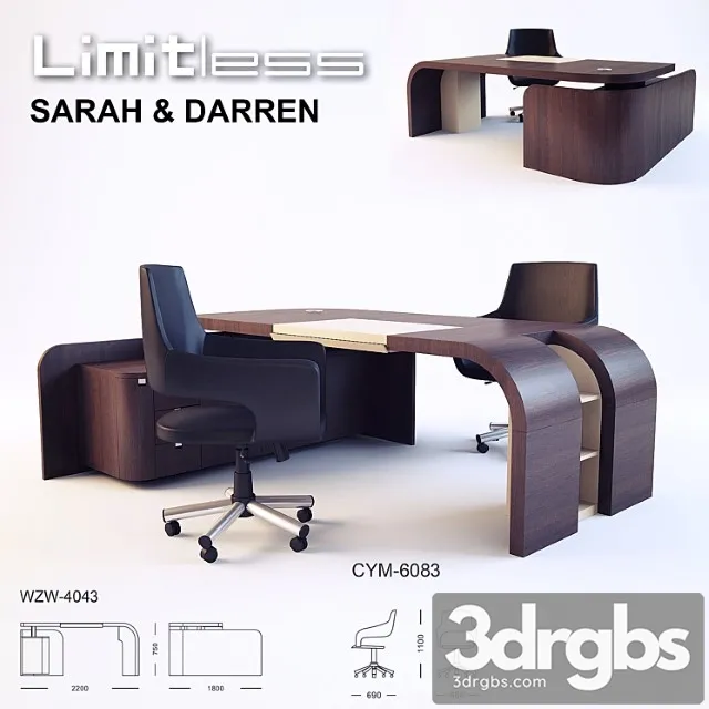 Limitless Sarah Darren 3D Model Download