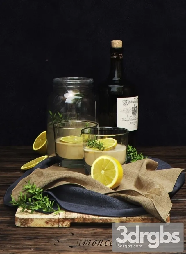 Limoncello 3D Model Download