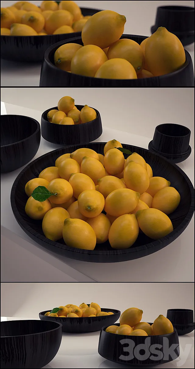 limons 3D Model limons 3D Model