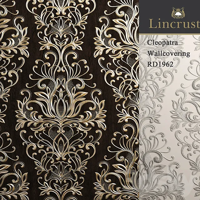 Lincrusta Cleopatra Wallcovering 3DModel Lincrusta Cleopatra Wallcovering 3DModel