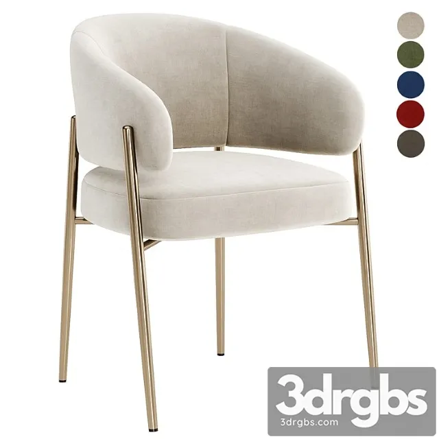 Linda Dinning Chair 2 3D Model Download Linda Dinning Chair 2 3D Model Download