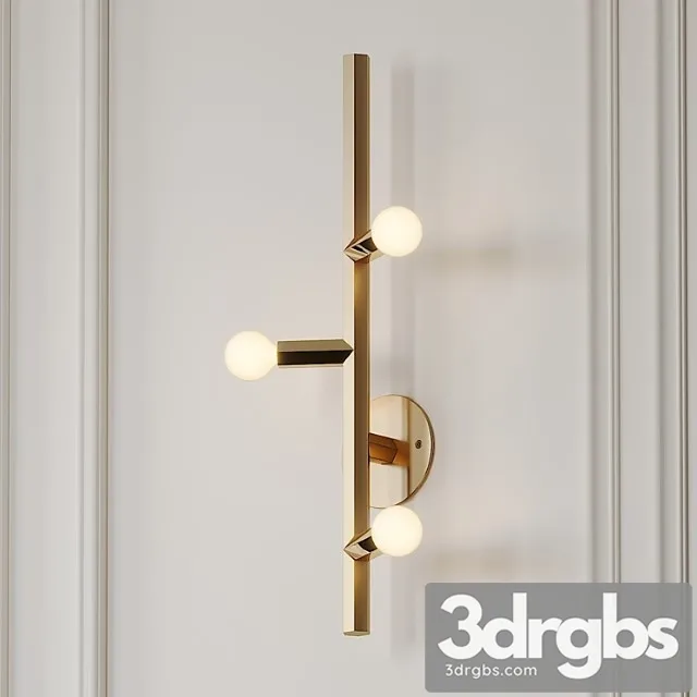 Linden sconce for the future perfect 3D Model Download Linden sconce for the future perfect 3D Model Download