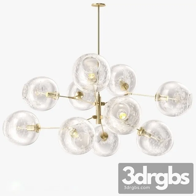 Lindsey Adelman 10 Globe Bubble 3D Model Download