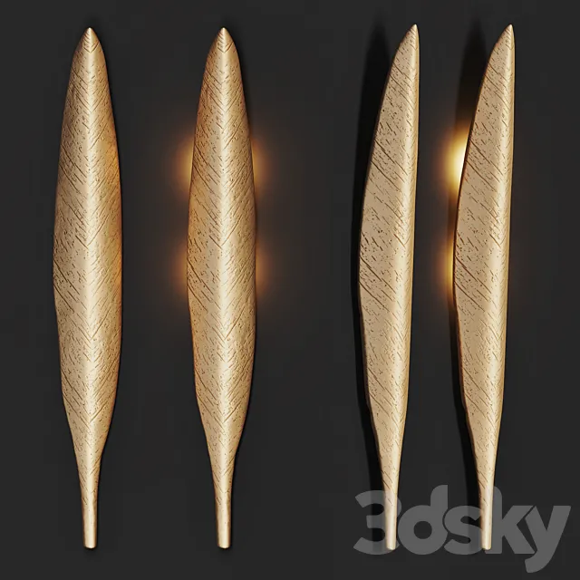 Line Brass 3D Model Line Brass 3D Model