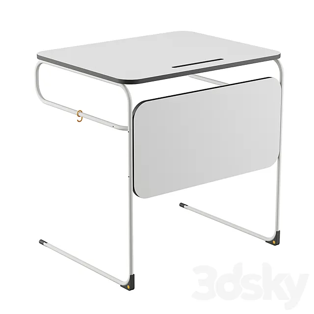Line School Desk I Desk 3D Model Line School Desk I Desk 3D Model