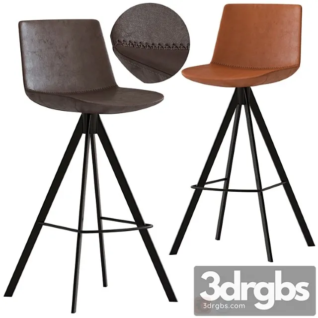 Linea furniture dallas barstool 2 3D Model Download Linea furniture dallas barstool 2 3D Model Download