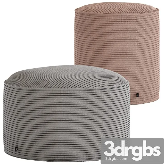 Linea furniture segolene corduroy pouffe Linea furniture segolene corduroy pouffe
