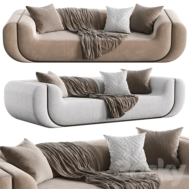 Linea Sofa 3D Model Linea Sofa 3D Model