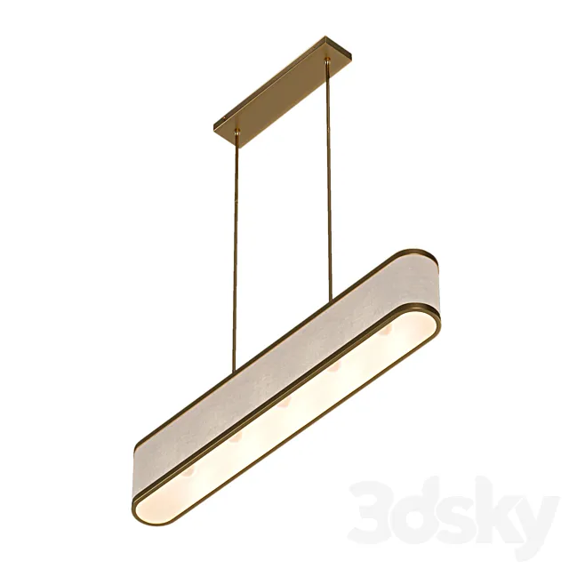 Linear Pendant by Anthropologie 3D Model