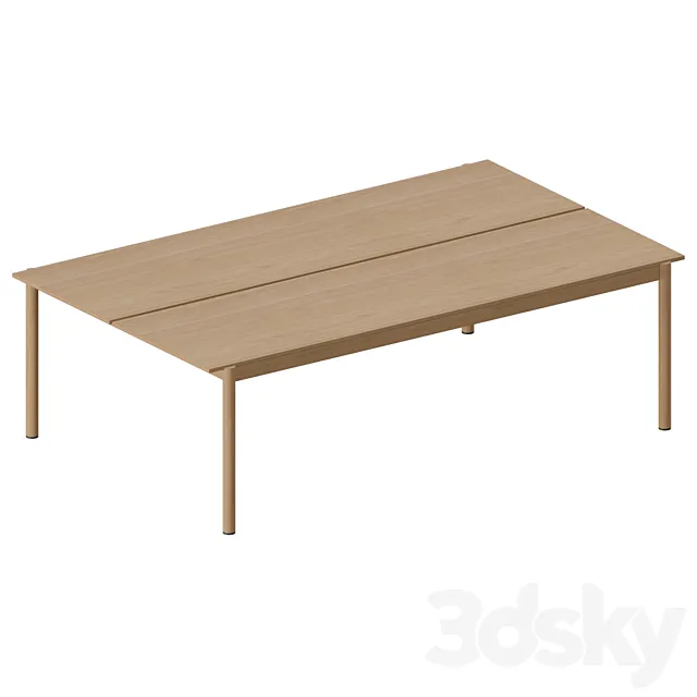 Linear System Table 3D Model