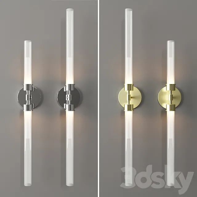 Linger wall sconce by Tech Lighting 3D Model