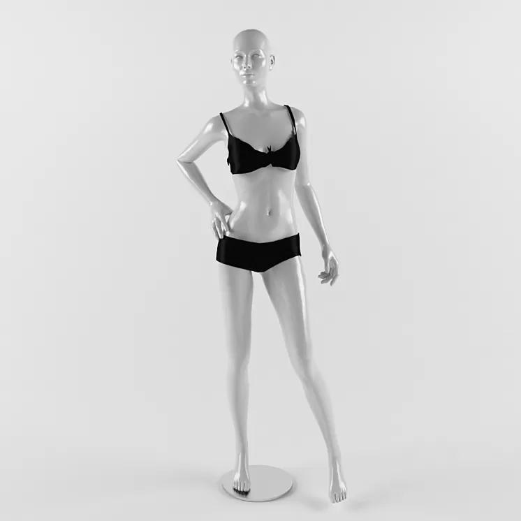 Lingerie Fashion Model 3D Model Lingerie Fashion Model 3D Model