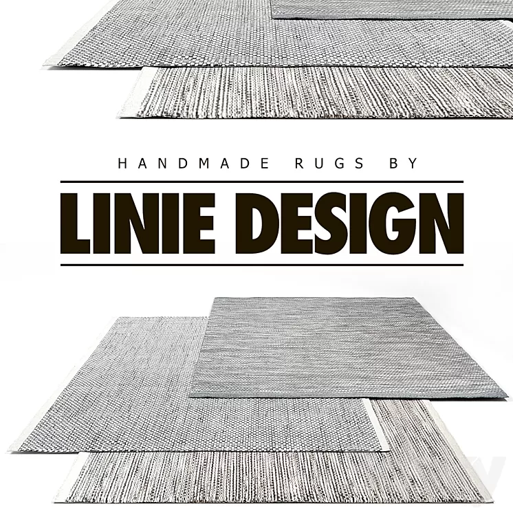 Linie Design Asko Rug Set 3D Model Linie Design Asko Rug Set 3D Model
