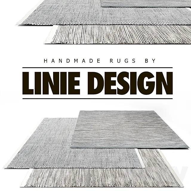 Linie Design Asko Rug Set 3DModel Linie Design Asko Rug Set 3DModel