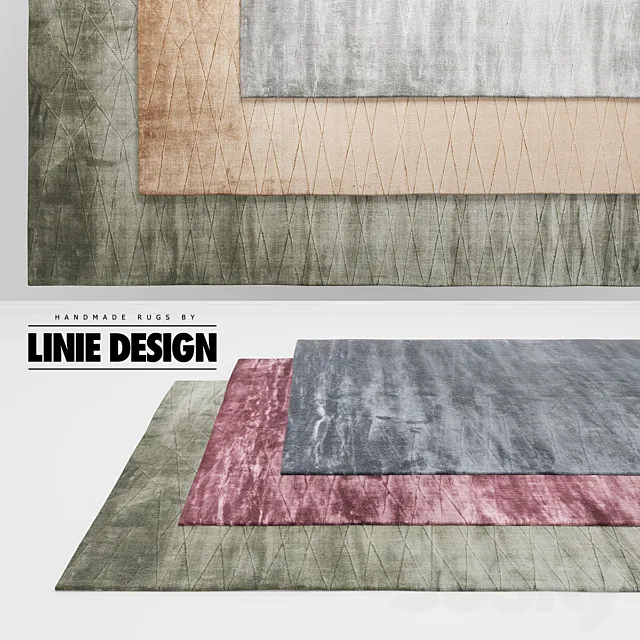 Linie Design Edge Rugs 3DModel Linie Design Edge Rugs 3DModel