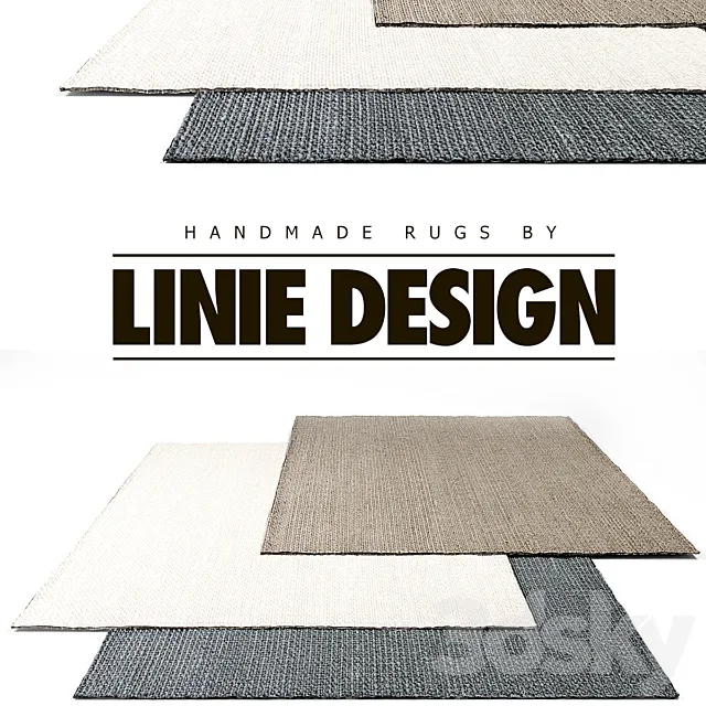 Linie Design Piligrim Rug Set 3DModel Linie Design Piligrim Rug Set 3DModel