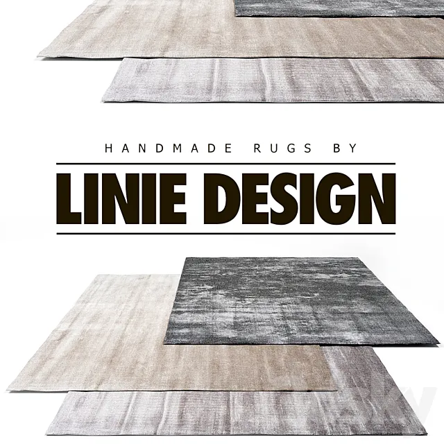 Linie Design Rug Set 9 3DModel Linie Design Rug Set 9 3DModel
