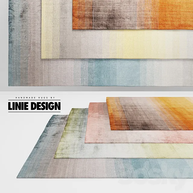 Linie Design Selected Grace Rugs 3DModel Linie Design Selected Grace Rugs 3DModel
