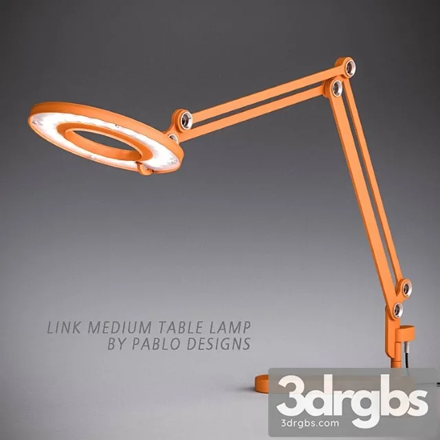 Link Table Lamp 3D Model Download