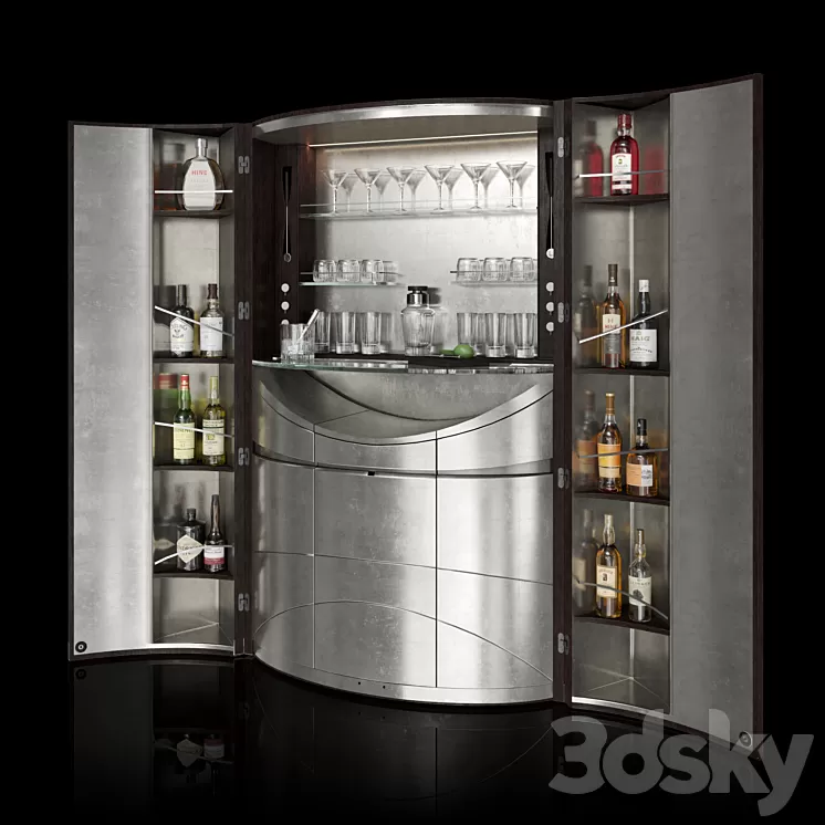 Linley London – Tectonic Bar 3D Model Linley London – Tectonic Bar 3D Model